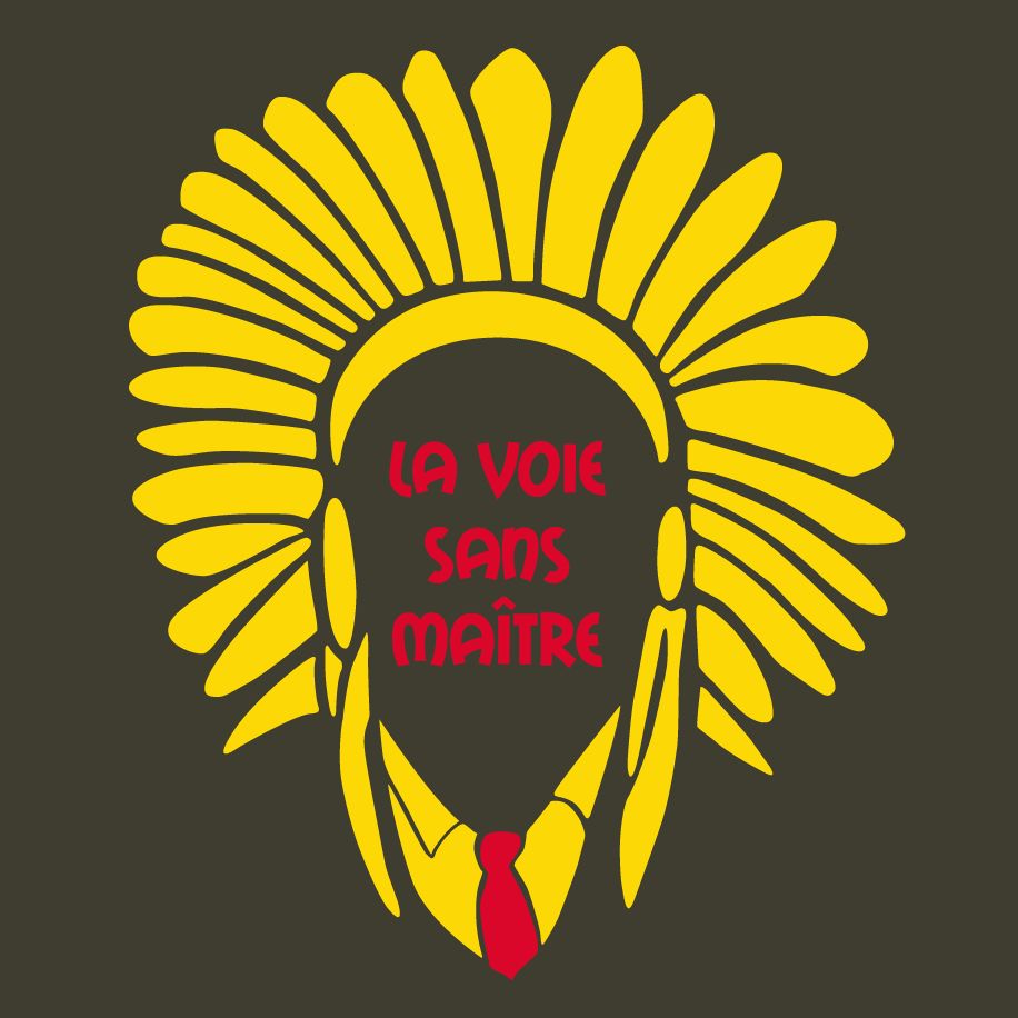 T-shirt homme « La voix sans maître », Tissu kaki