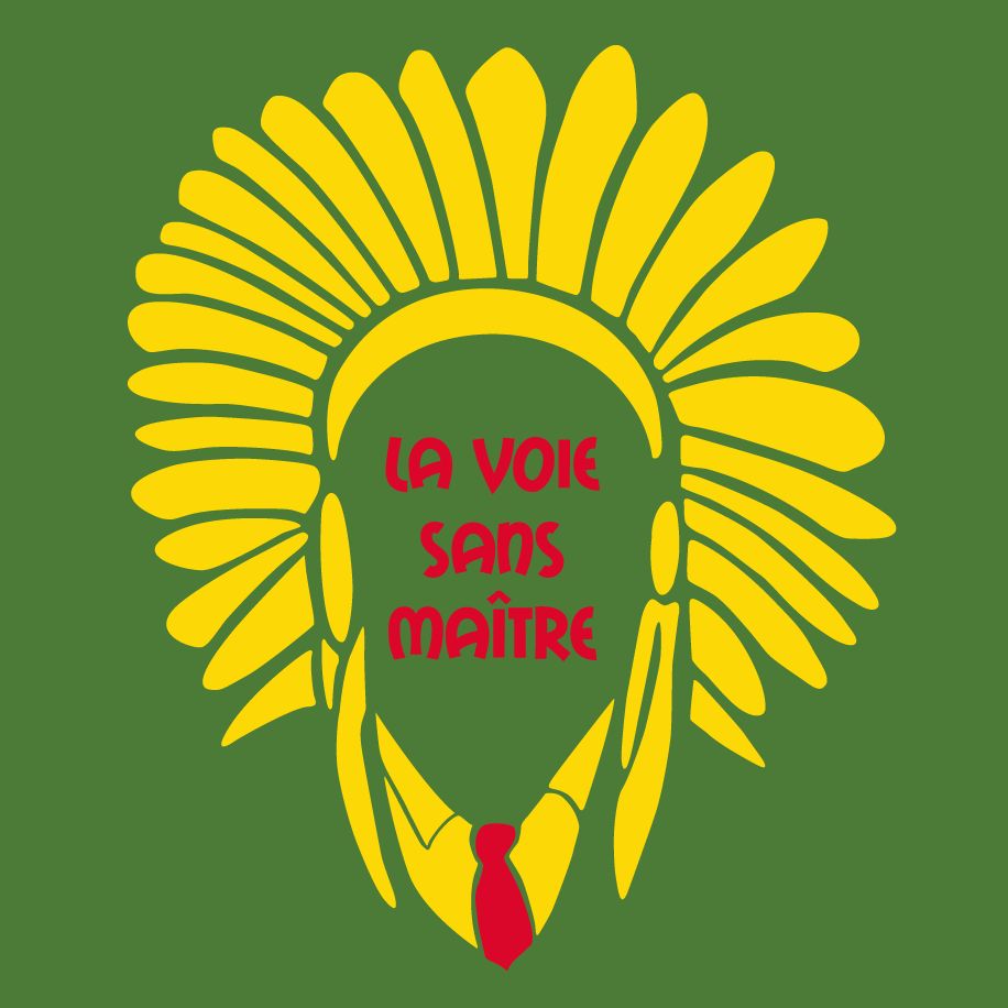 T-shirt homme « La voix sans maître », Tissu vert